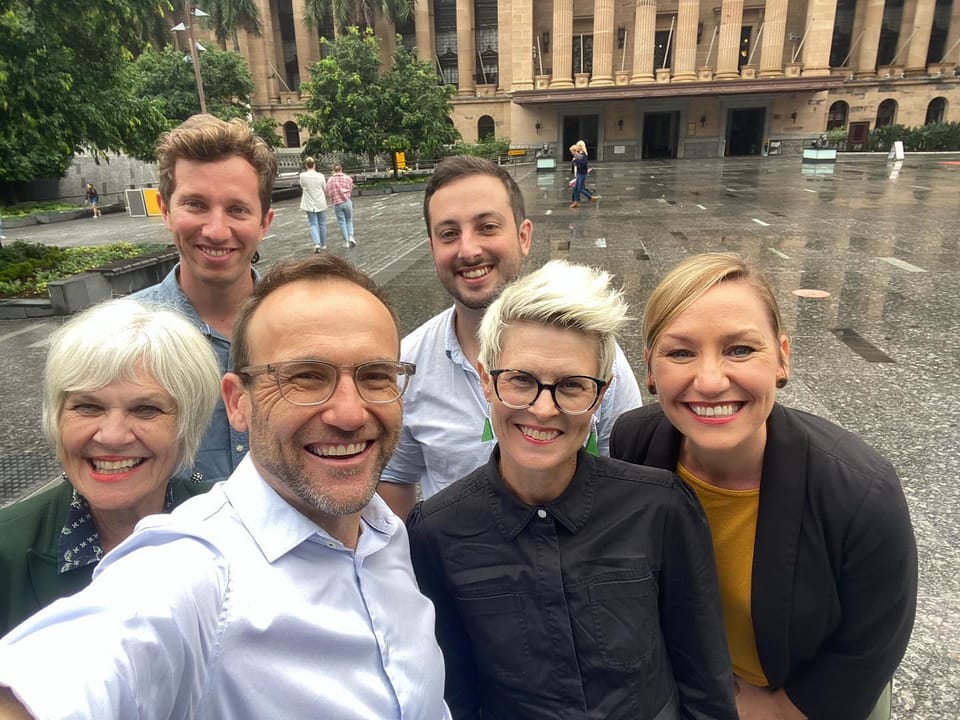 Yes, the Queensland Greens are still a VERY white party