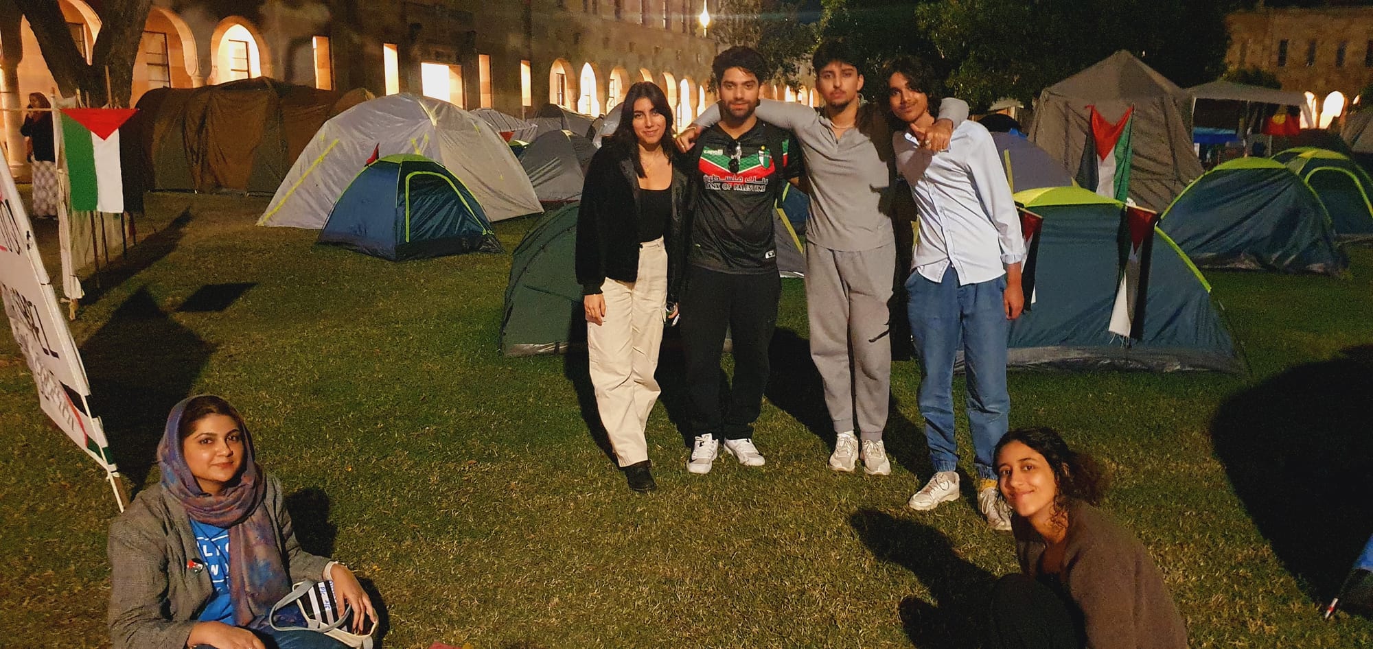 What's it really like on the ground at UQ's Gaza Solidarity Camp?