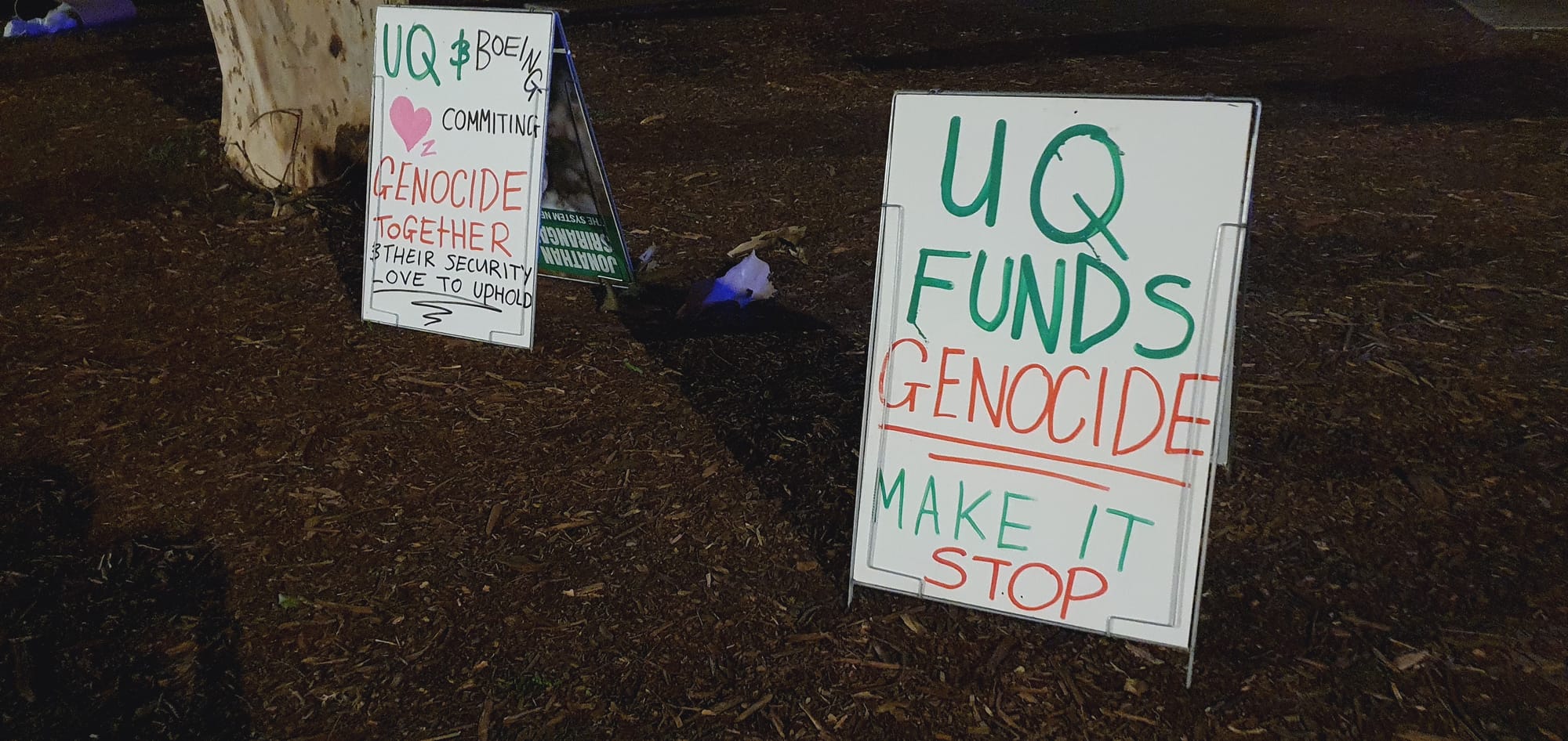 What's it really like on the ground at UQ's Gaza Solidarity Camp?